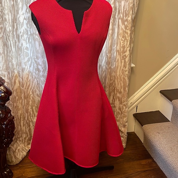 Red DKNY Cocktail Dress size 6 - Picture 1 of 4